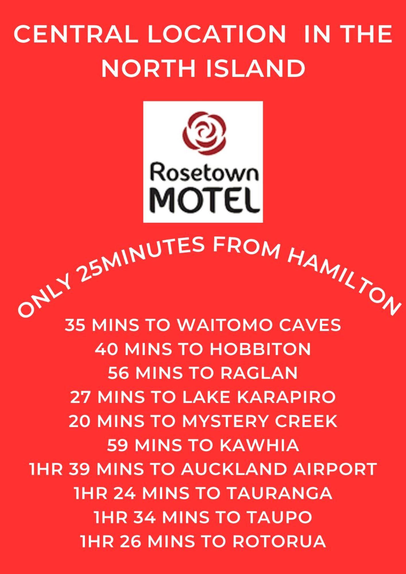 טה אוומוטו Rosetown Motel מראה חיצוני תמונה